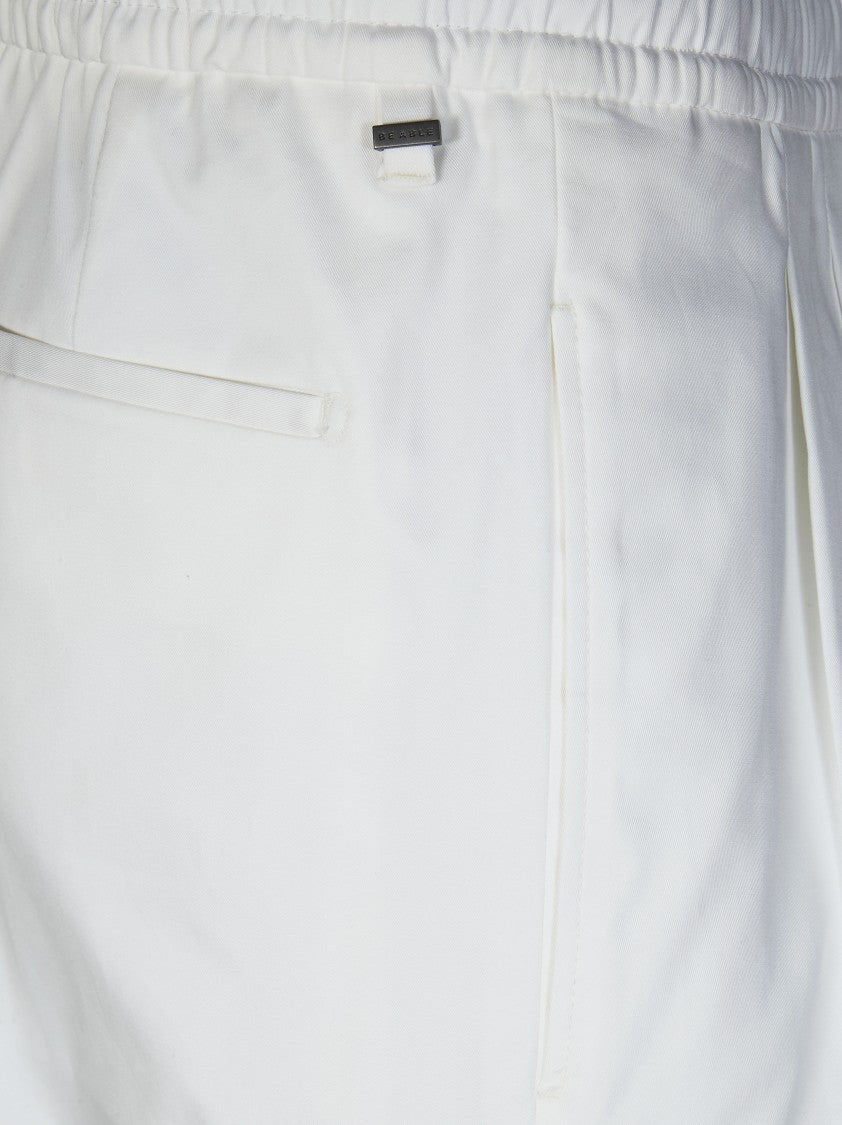 Be Able Premium Cotton Elastic Waist Straight-Leg Pants