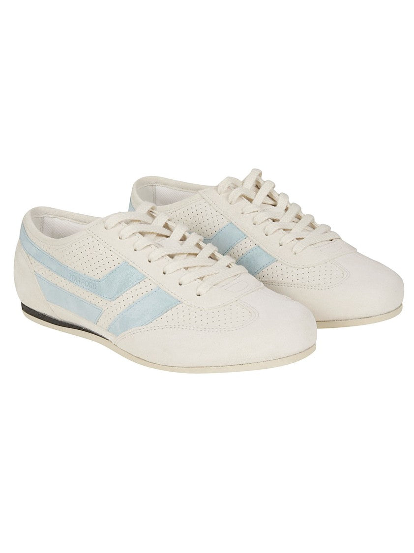 Tom Ford Brook Calf Leather Low Sneakers