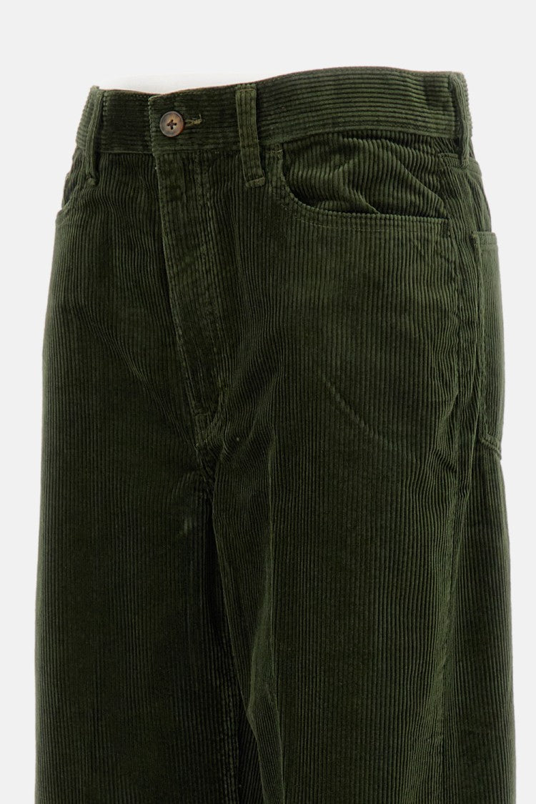 Polo Ralph Lauren Ribbed Cotton Wide-Leg Pants