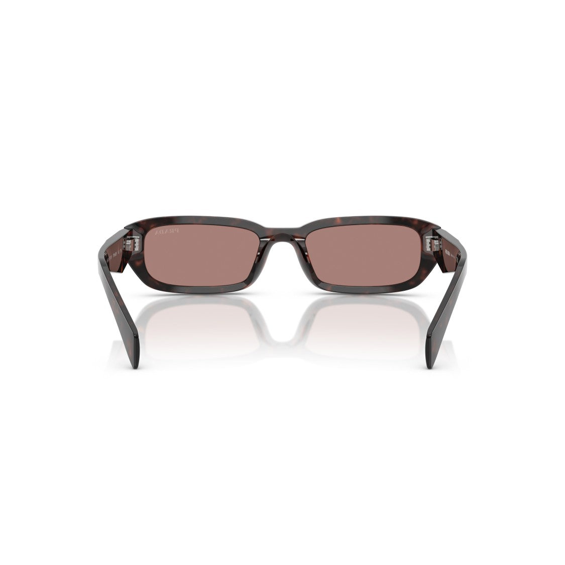 Prada 0Pr B06s Rectangular Tortoiseshell Acetate Sunglasses