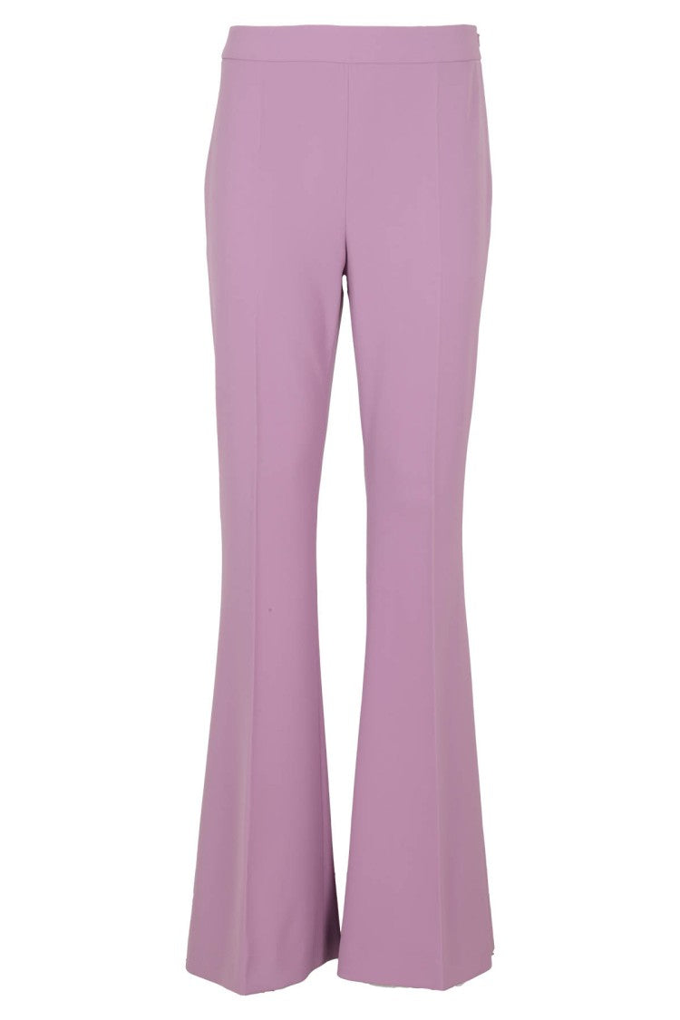 Boutique Moschino High-Waisted Flared Trousers With Tailored Silhouette
