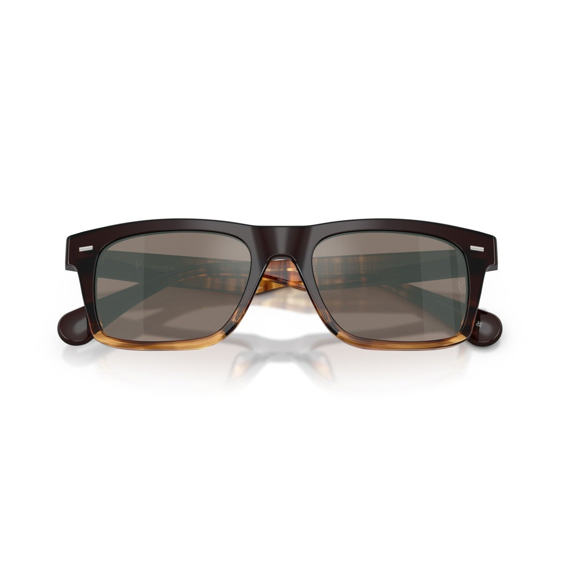 Oliver Peoples 0Ov5596su Gradient Tortoiseshell Rectangular Sunglasses