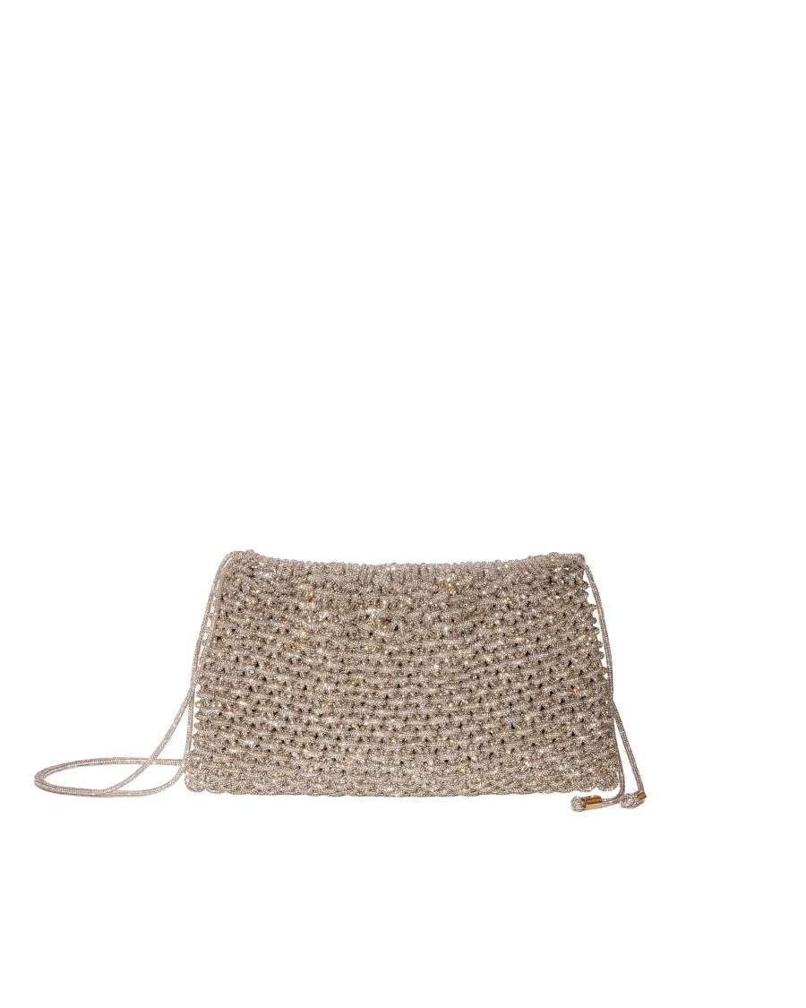 Hibourama Golden Shadows Penelope Handcrafted Crystal Bag