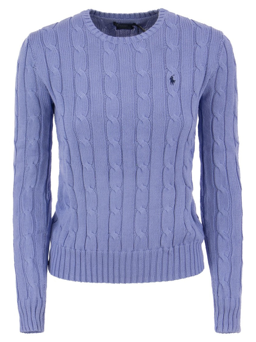 Polo Ralph Lauren Slim-Fit Cable Knit Sweater