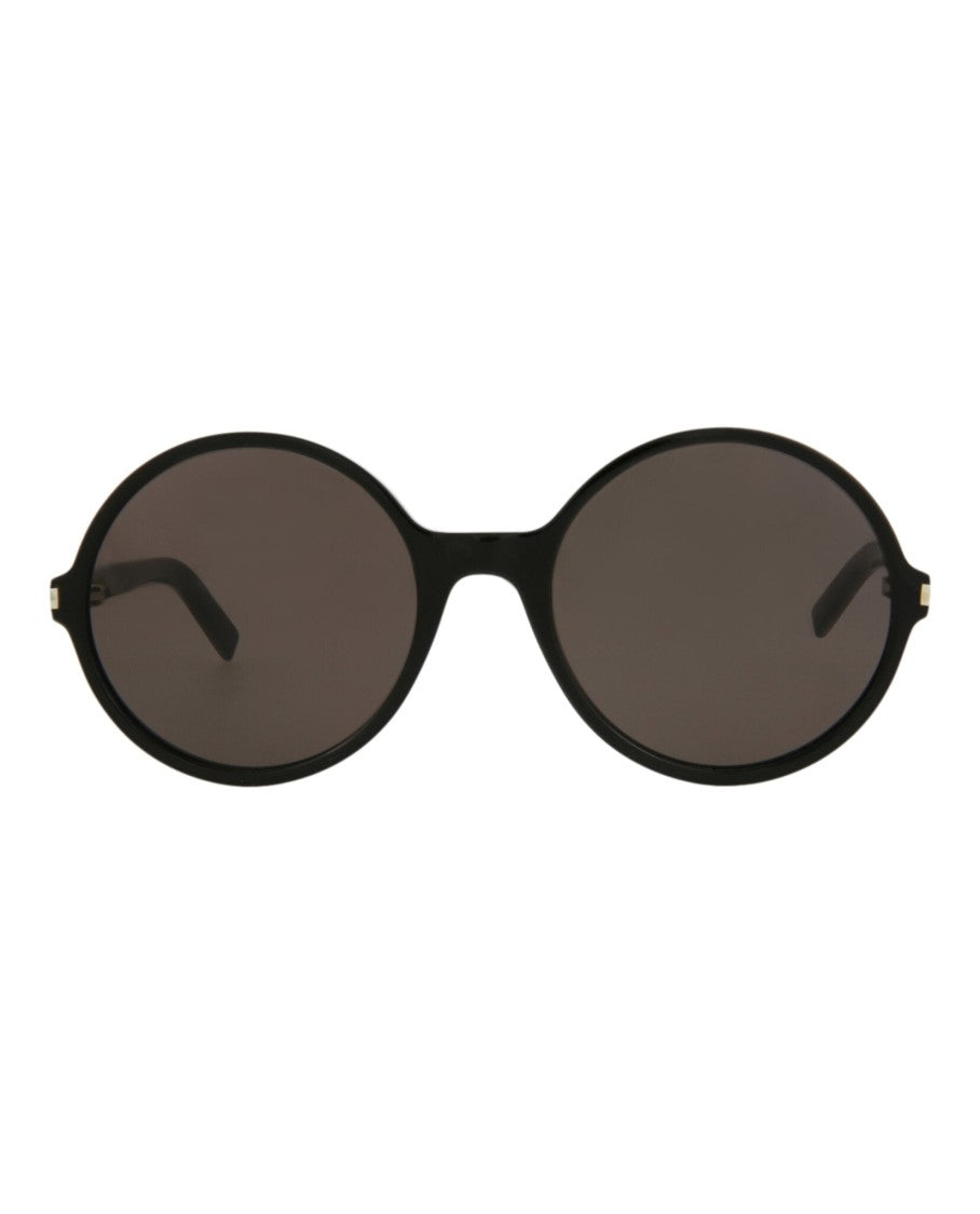 Saint Laurent Round-Frame Acetate Sunglasses