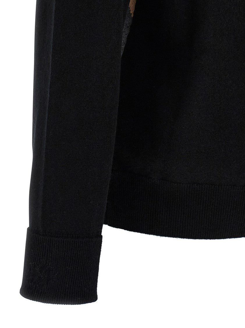 Ballantyne Argyle Pattern Sweater