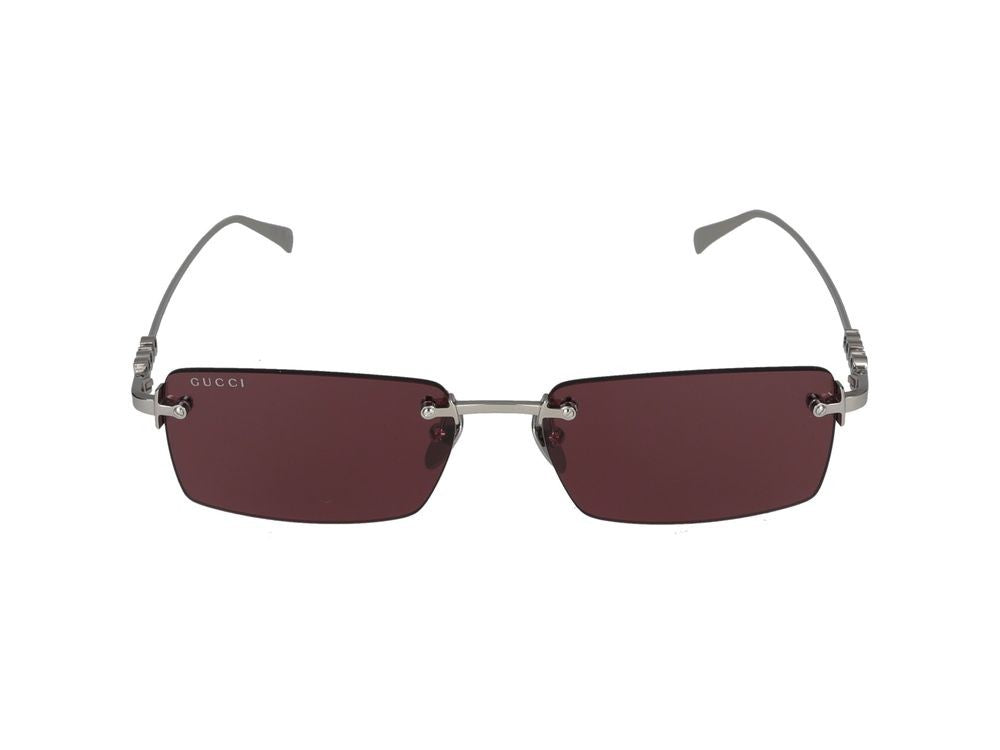 Gucci Sunglasses Gucci Gg1941s 003 Silver Silver Red 56/16/140