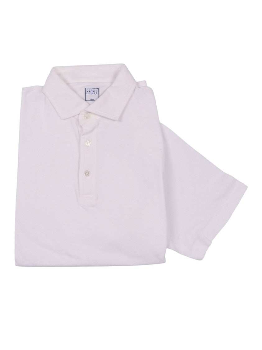 Fedeli Classic Short Sleeve Knitted Polo Shirt