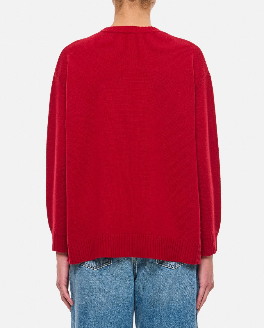 Max Mara Red Fido 1951 Knitwear