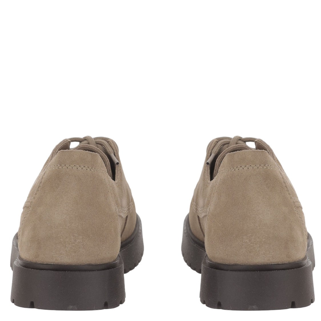 Birkenstock Low Suede Shoes With Round Toe And Anatomical Footbed