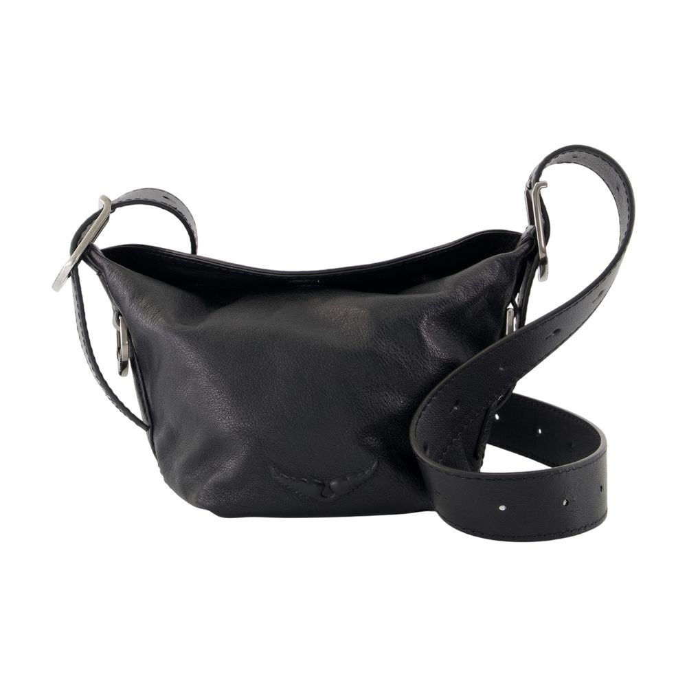 Zadig & Voltaire Baby Jane Crossbody - Leather - Black