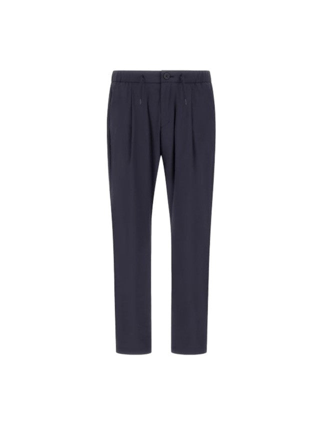 Herno Ultra-Lightweight Breathable Stretch Trousers With Classic Cut
