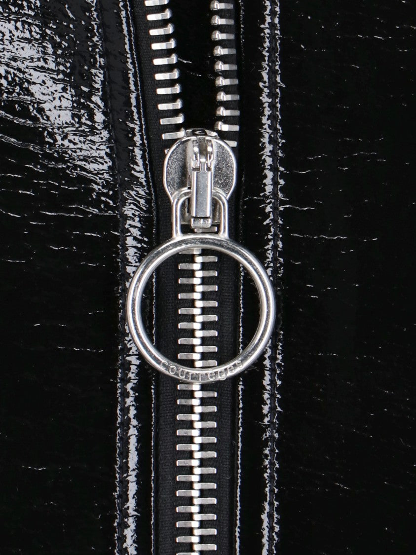 Courrèges "Buckled Zipped" Mini Skirt