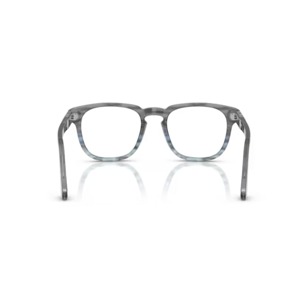Persol 0Po3376v Translucent Acetate Eyeglasses With Gradient Finish