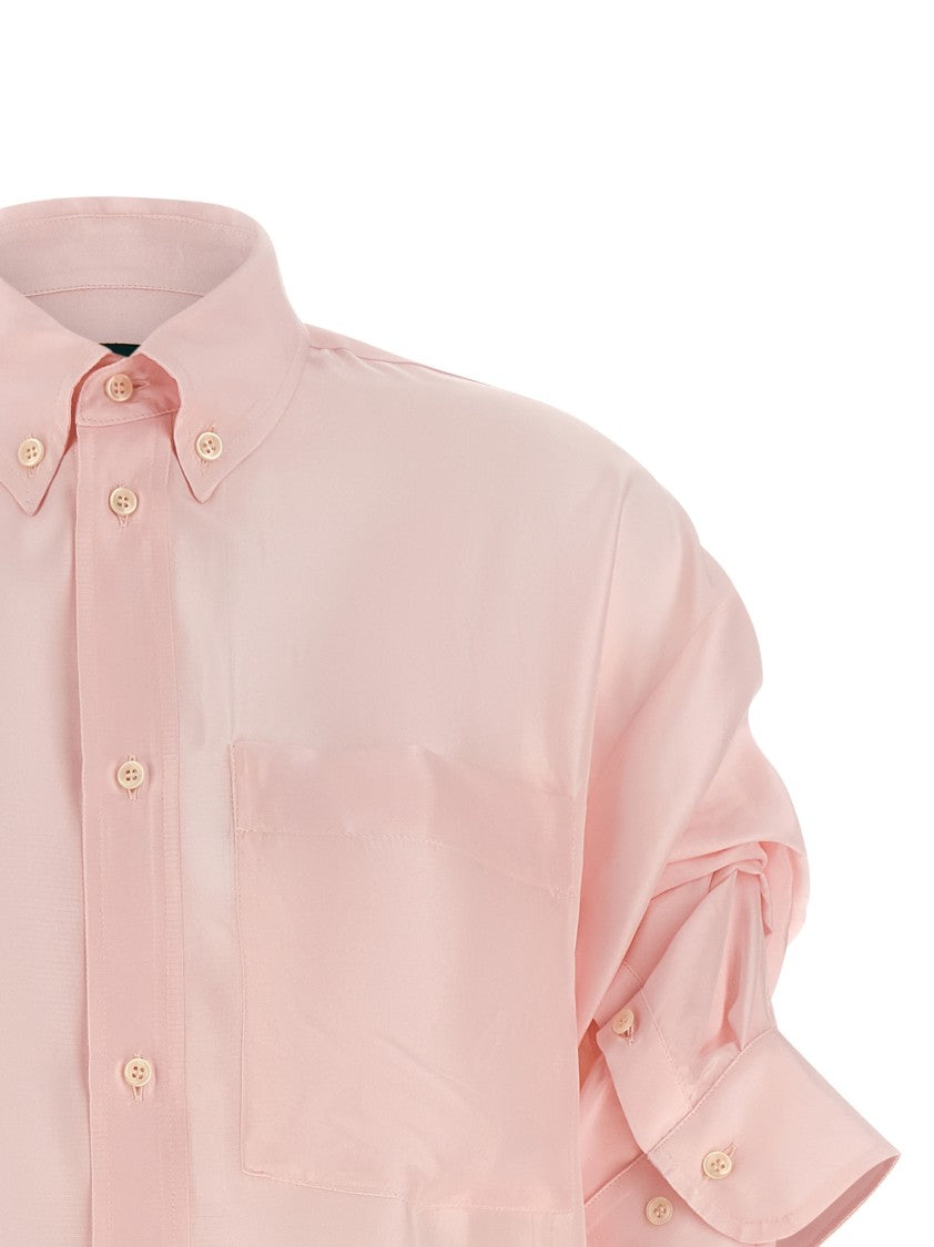 Maison Jejia 'Buba' Loose Fit Silk Shirt