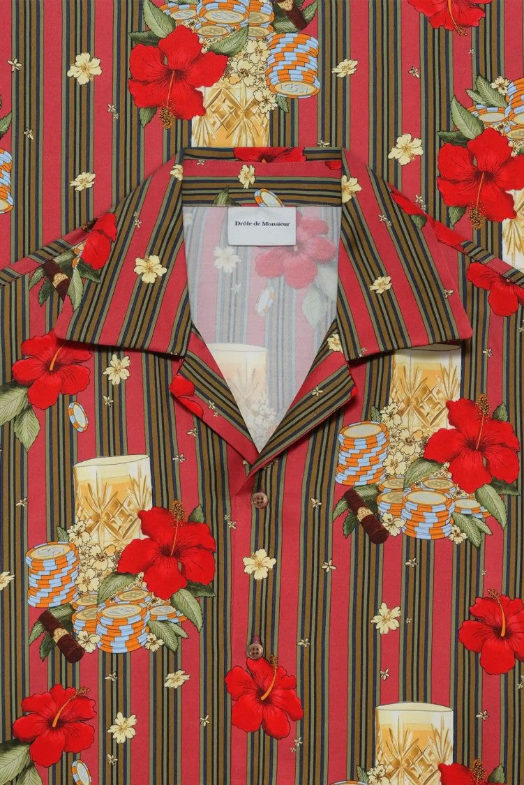 Drôle De Monsieur 'Hibiscus Club' Shirt