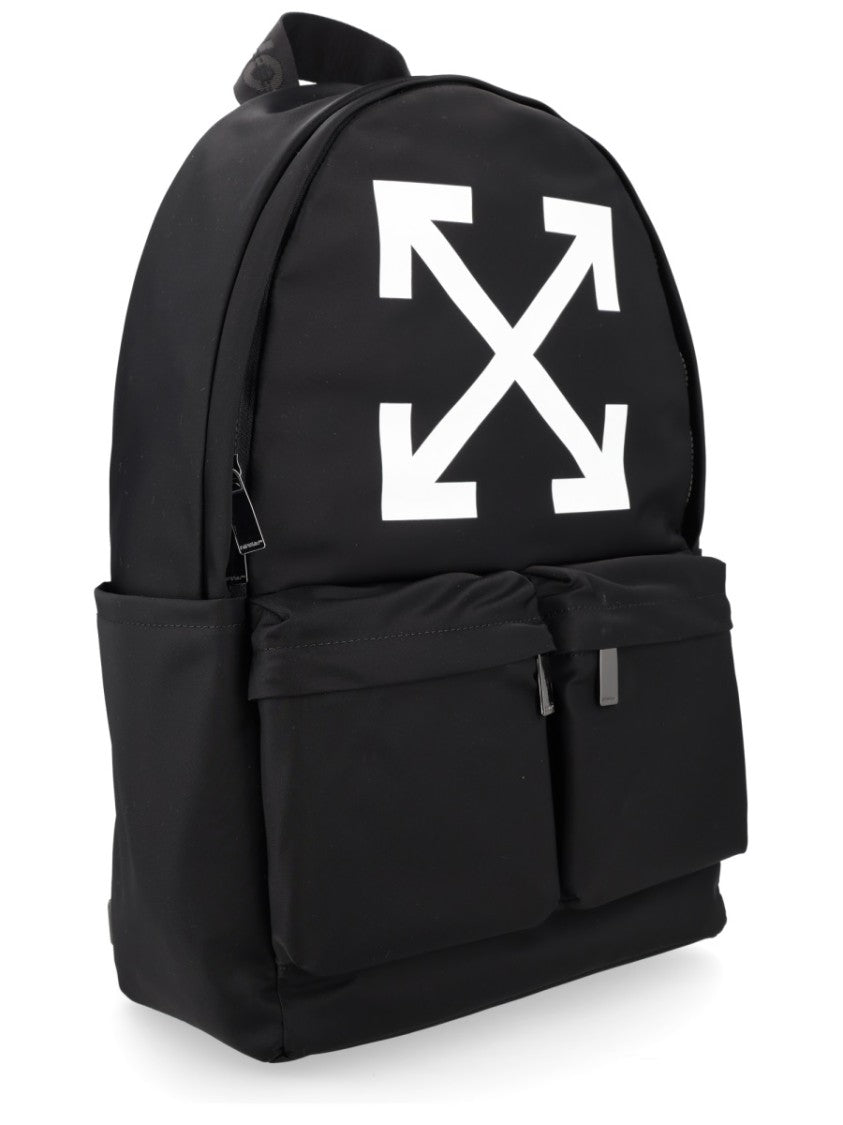 Off-White Full Arrow Polyamide Graphic Backpack