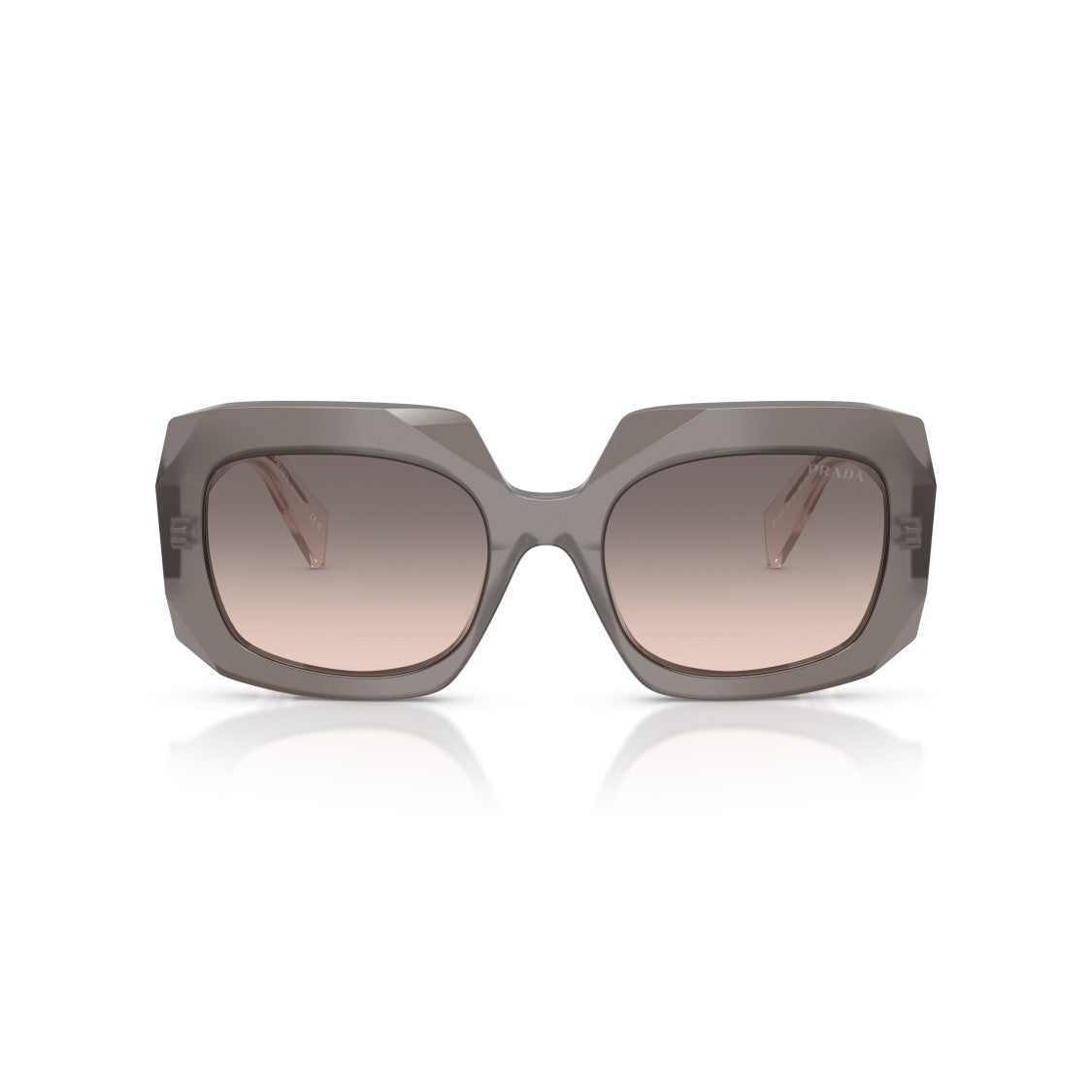 Prada 0Pr B23s Oversized Square Frame Sunglasses