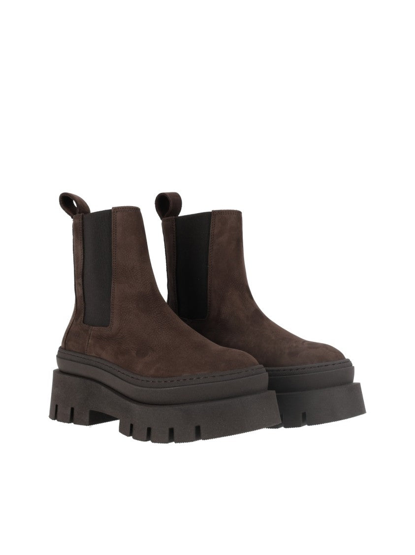 Copenhagen Brown Chelsea Ankle Boots