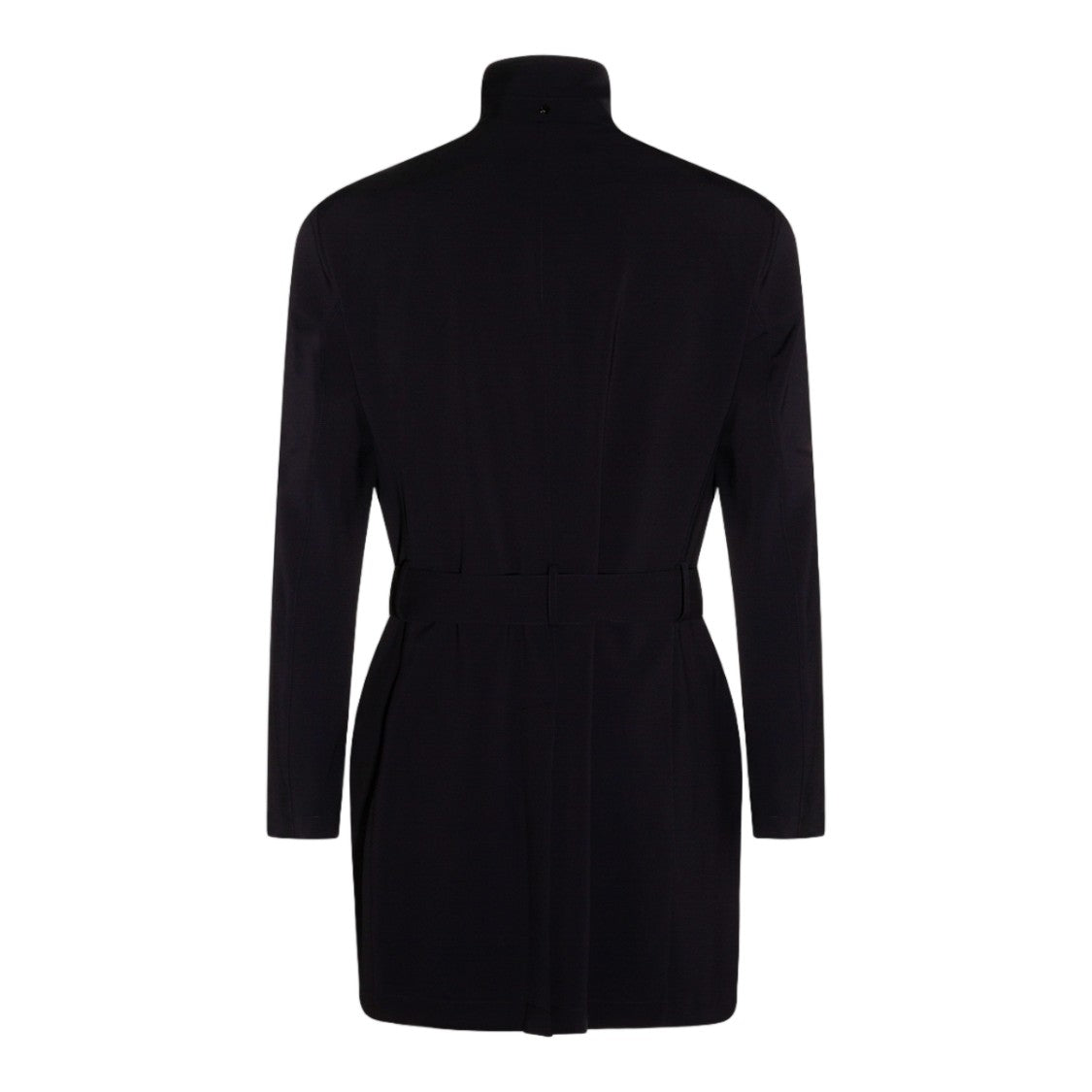 Montecore Tailored Black Jacket With High Stand Collar