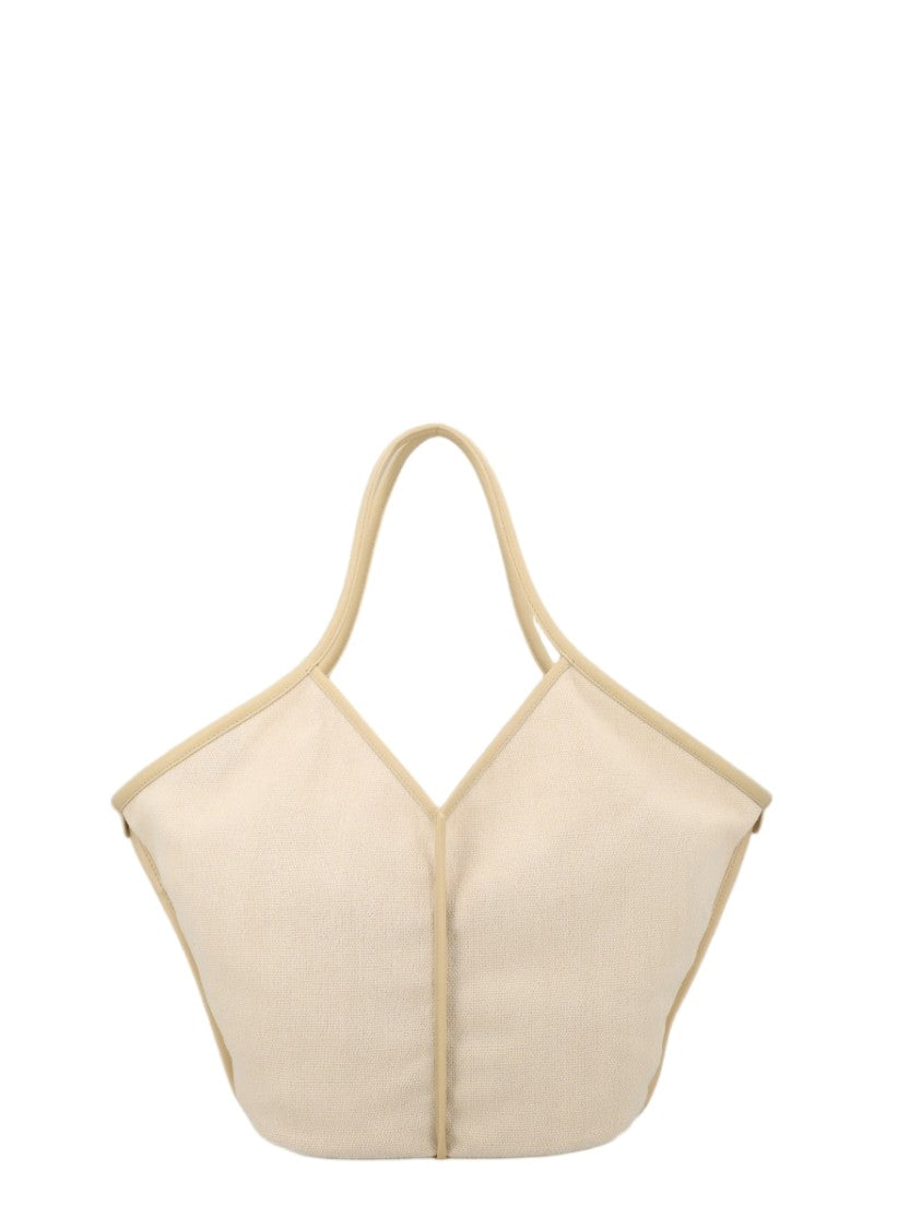 Hereu Calella Woven Recycled Linen Tote Bag