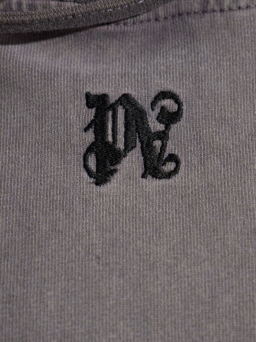 Palm Angels Classic Knit Sweater With Ribbed Cuffs