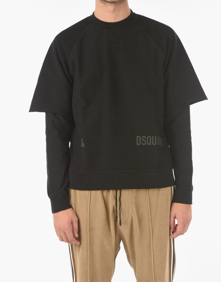 Dsquared2 Cool Fit Double Layer Logo Sweatshirt