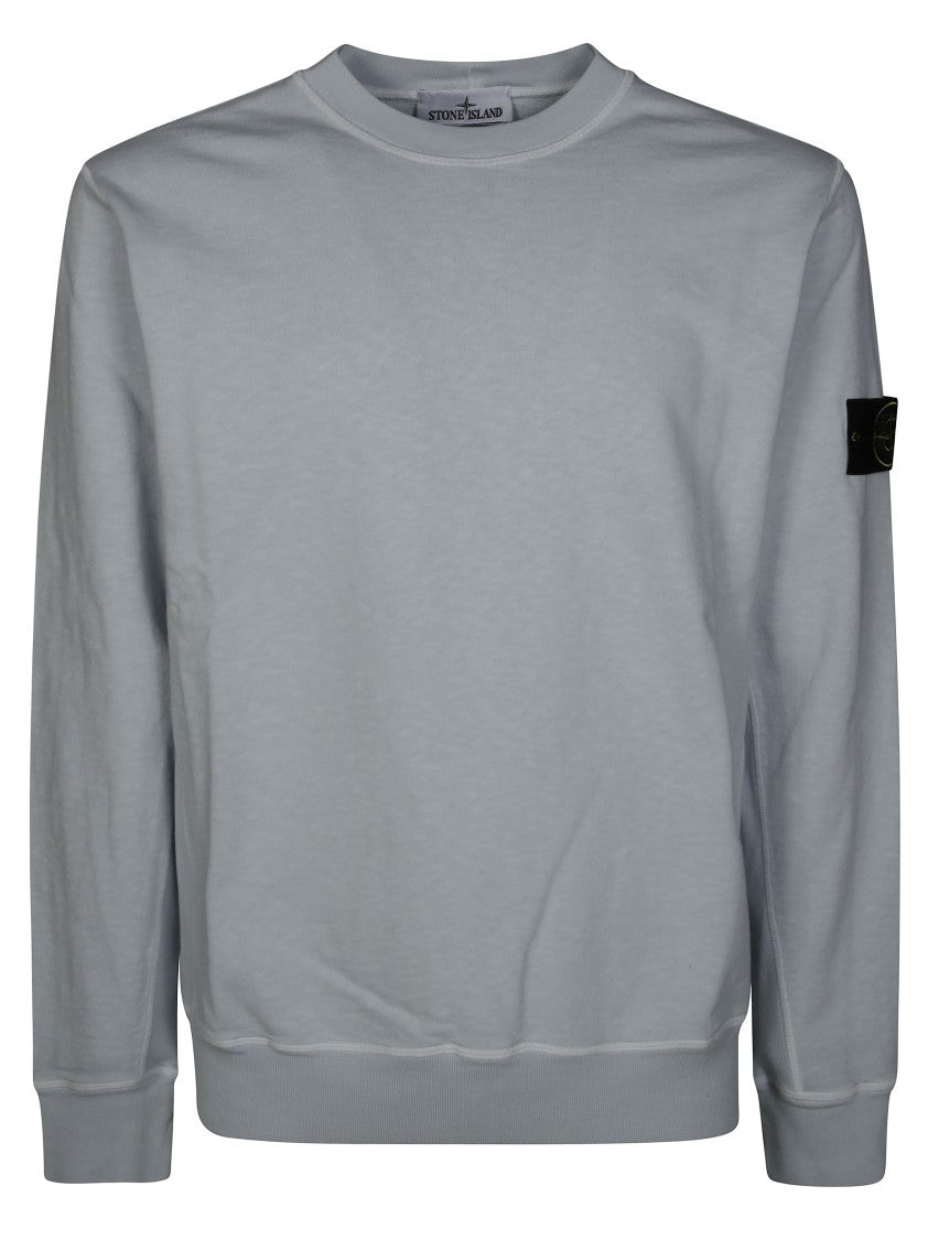 Stone Island Relaxed Fit Crew Neck Sweatshirt