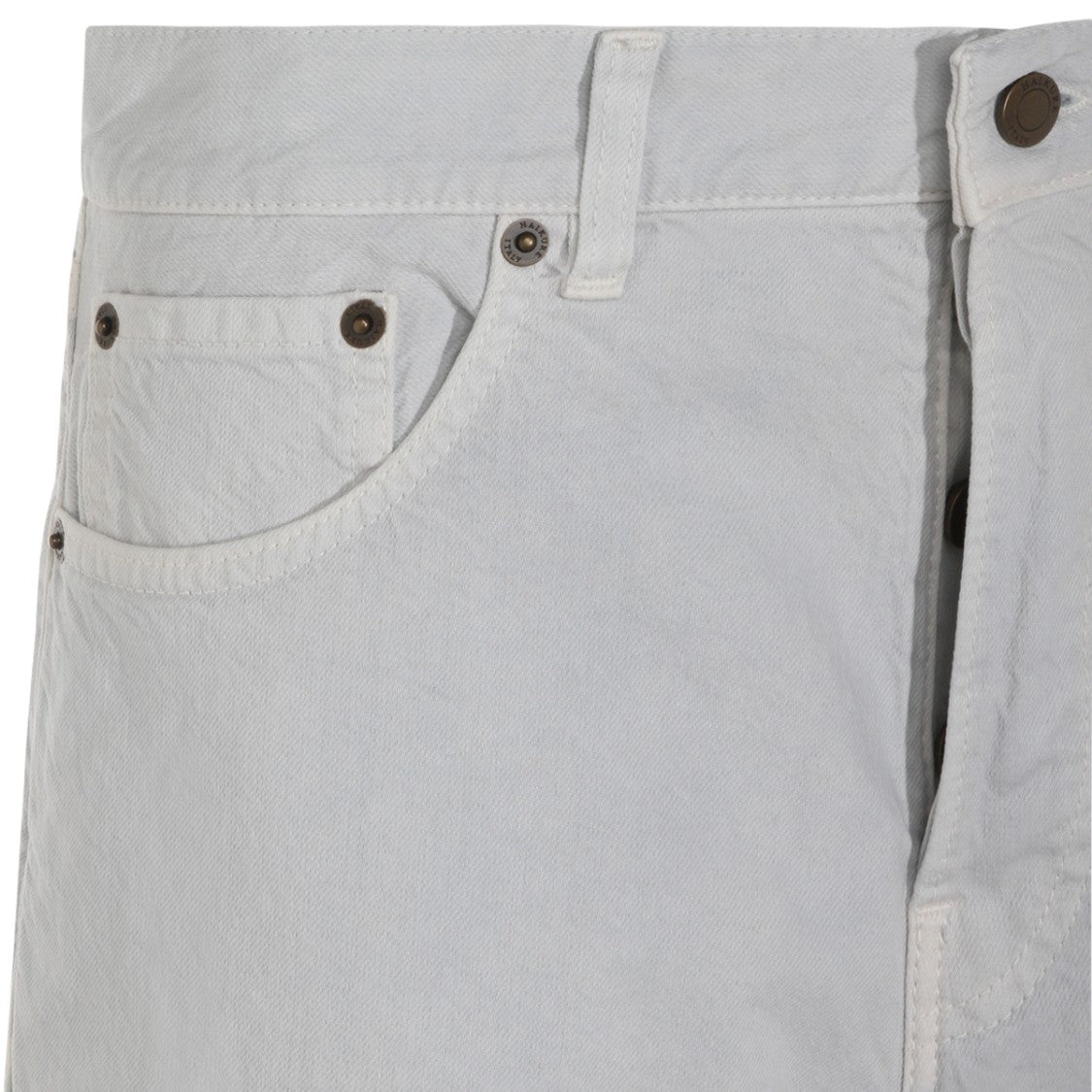 Haikure Straight-Leg High-Waist Jeans With Five-Pocket Design