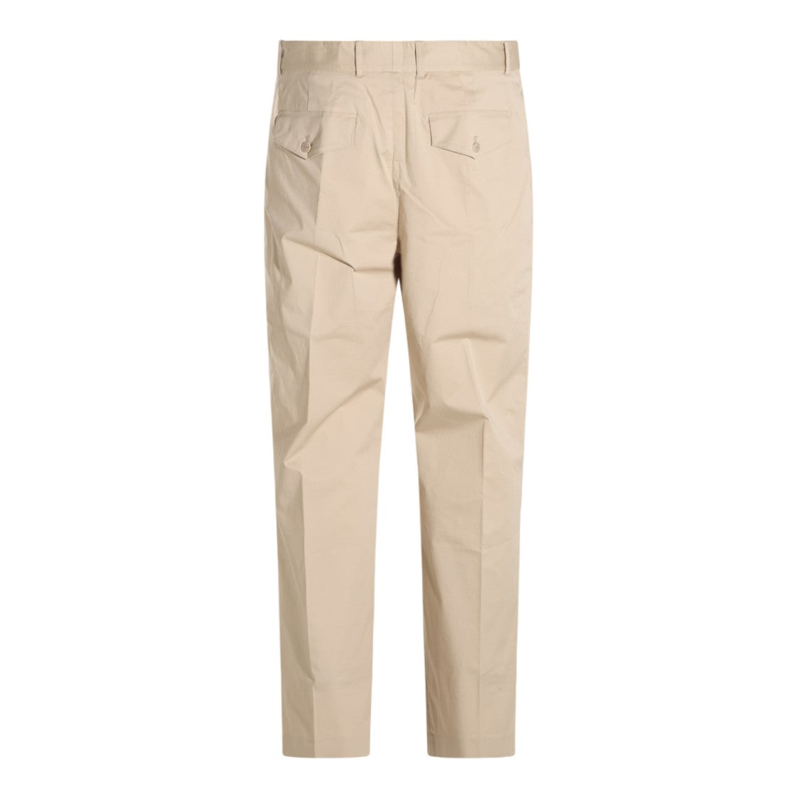 Casablanca High-Waisted Tailored Trousers With Front Pleats