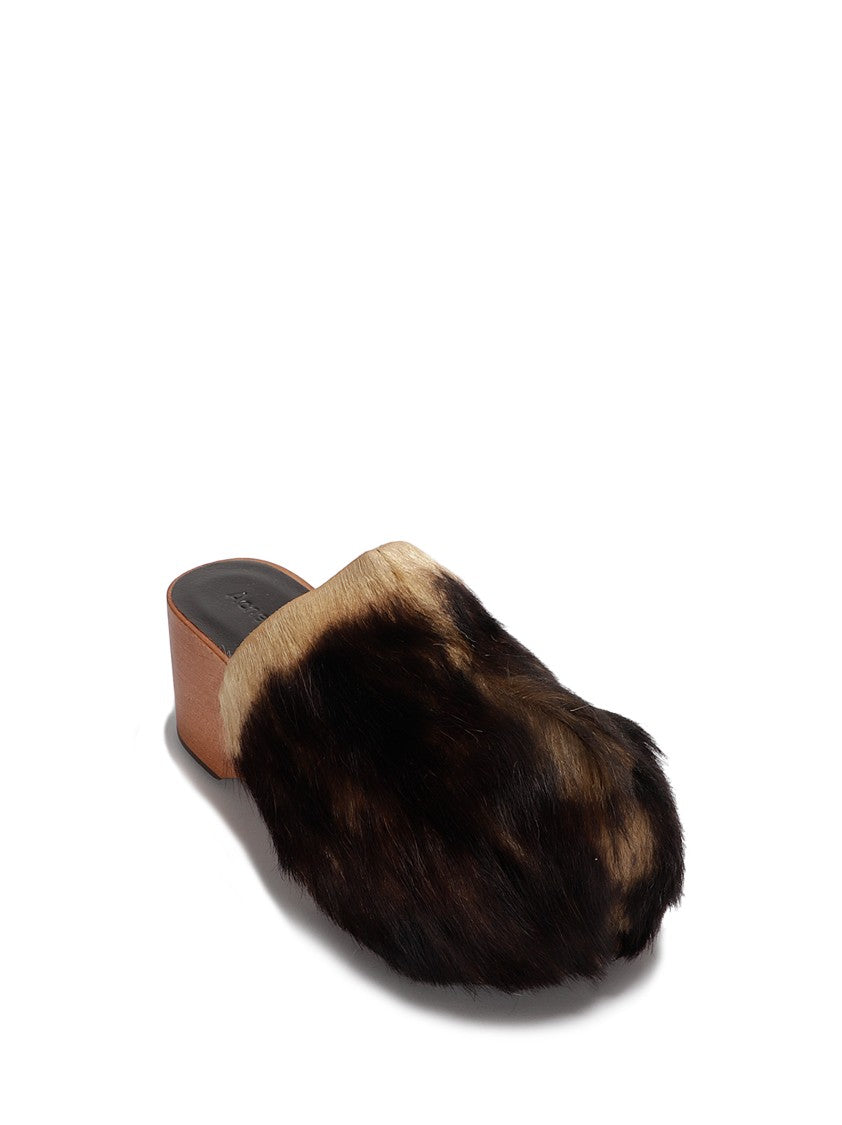 Acne Studios Pony Hair Mule