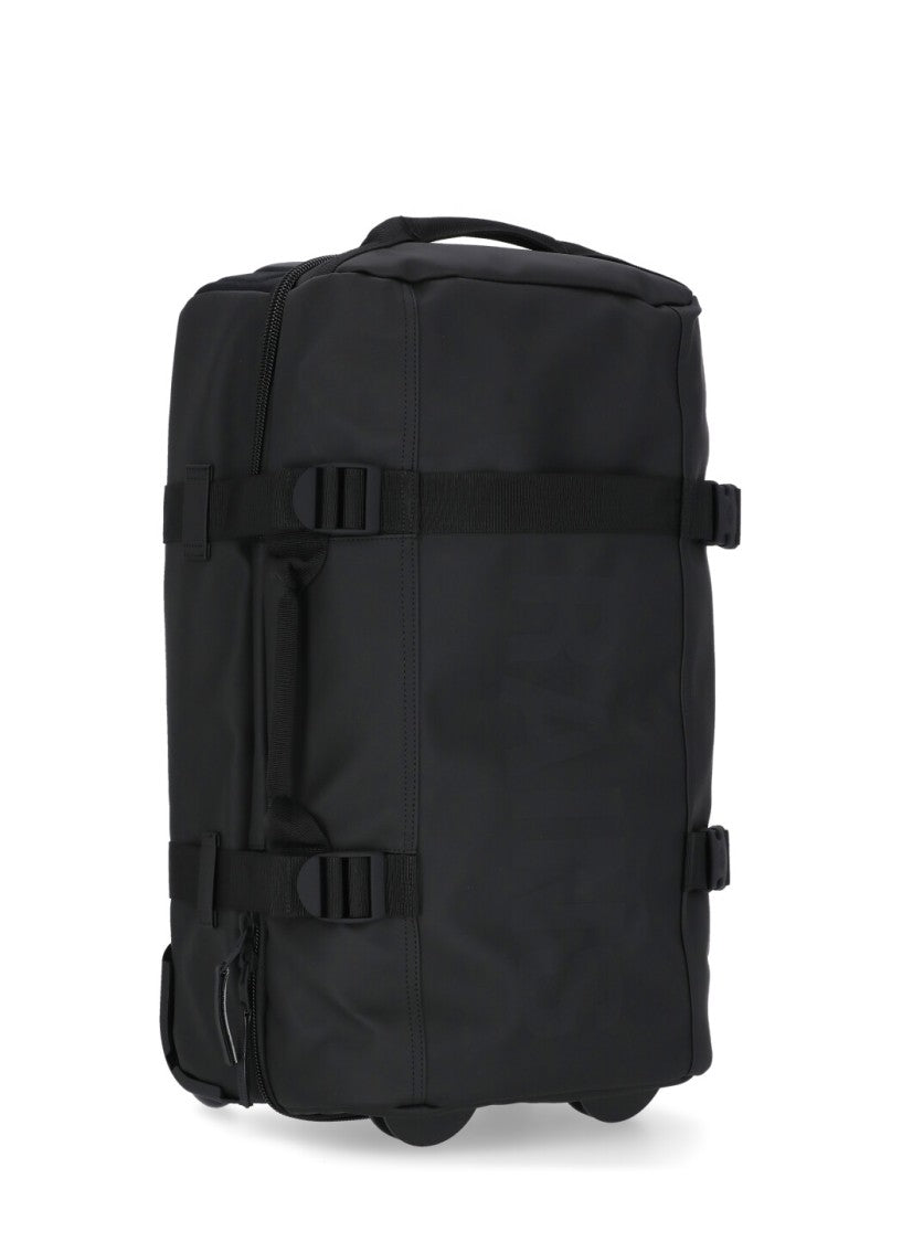 Rains Black Texel Cabin Waterproof Trolley