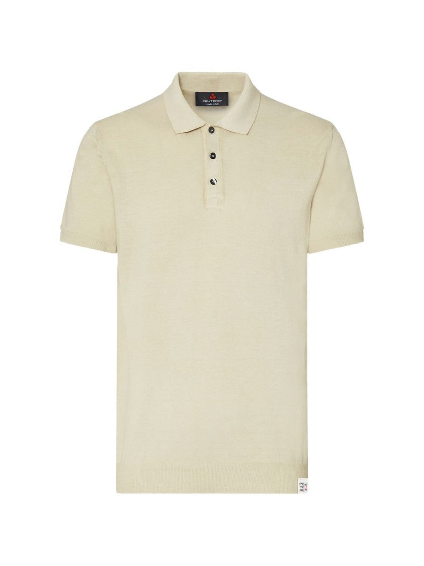 Peuterey Short-Sleeve Classic Cotton Polo Shirt
