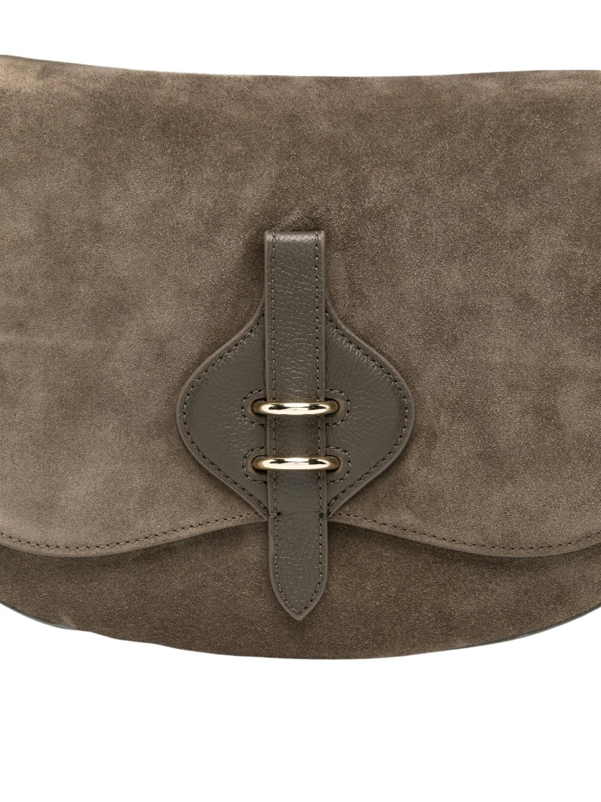 Coccinelle Mavery Medium Suede Shoulder Bag