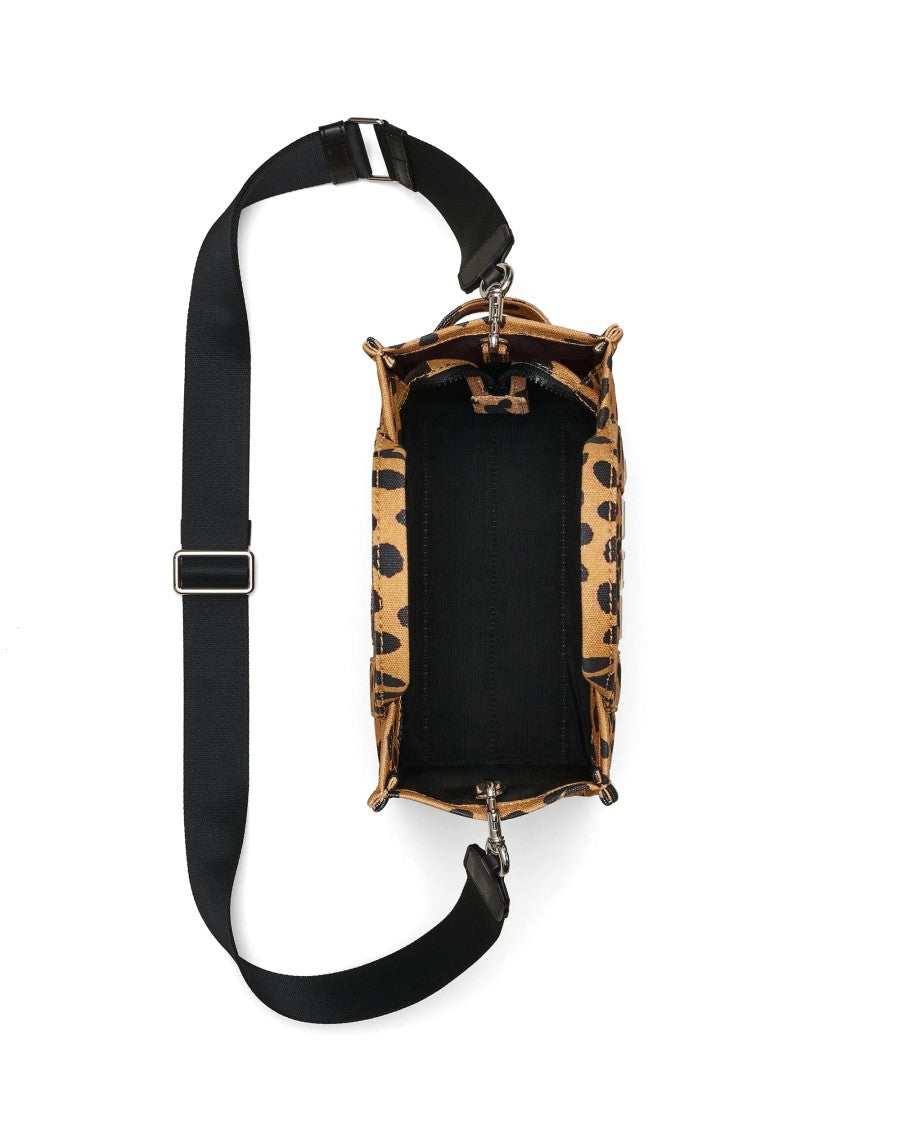 Marc Jacobs The Cheetah Canvas Small Tote Bag