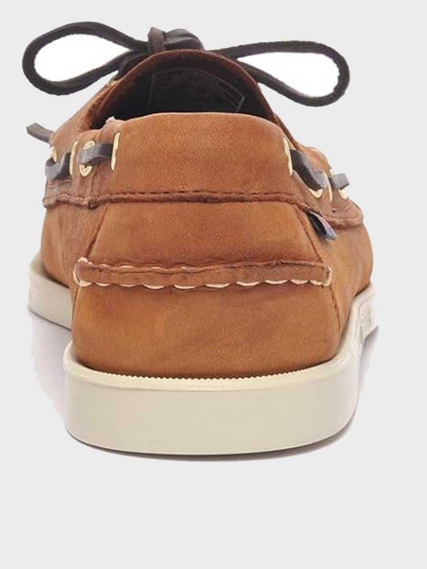 Sebago Tan Portland Artisan Smooth Leather Loafers
