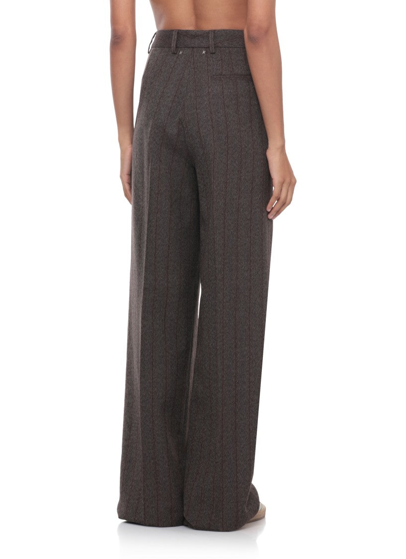 Golden Goose Wide-Leg Wool Pants
