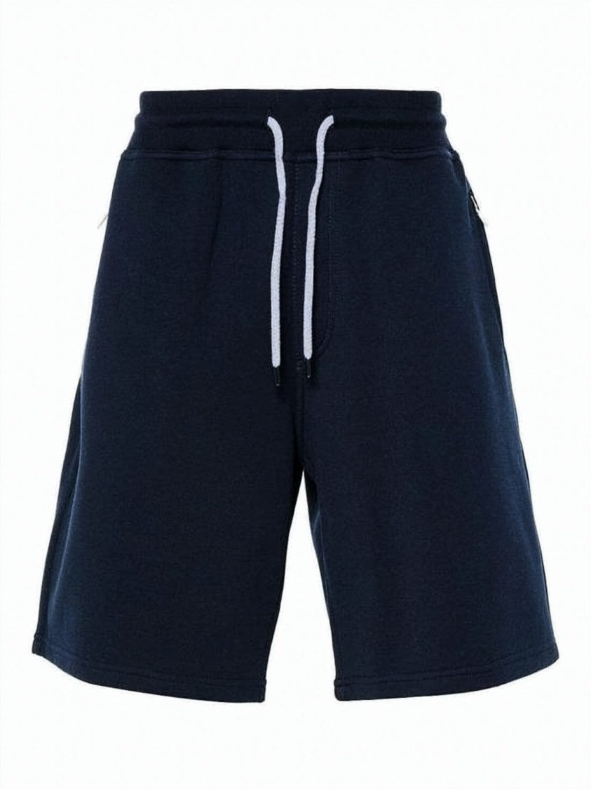 Brunello Cucinelli Relaxed-Fit Shorts With Drawstring Waistband And Textured Finish