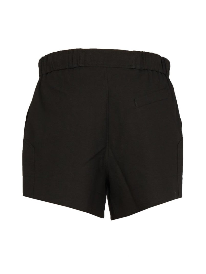 Ganni Ruffled Elastic Waistband Shorts