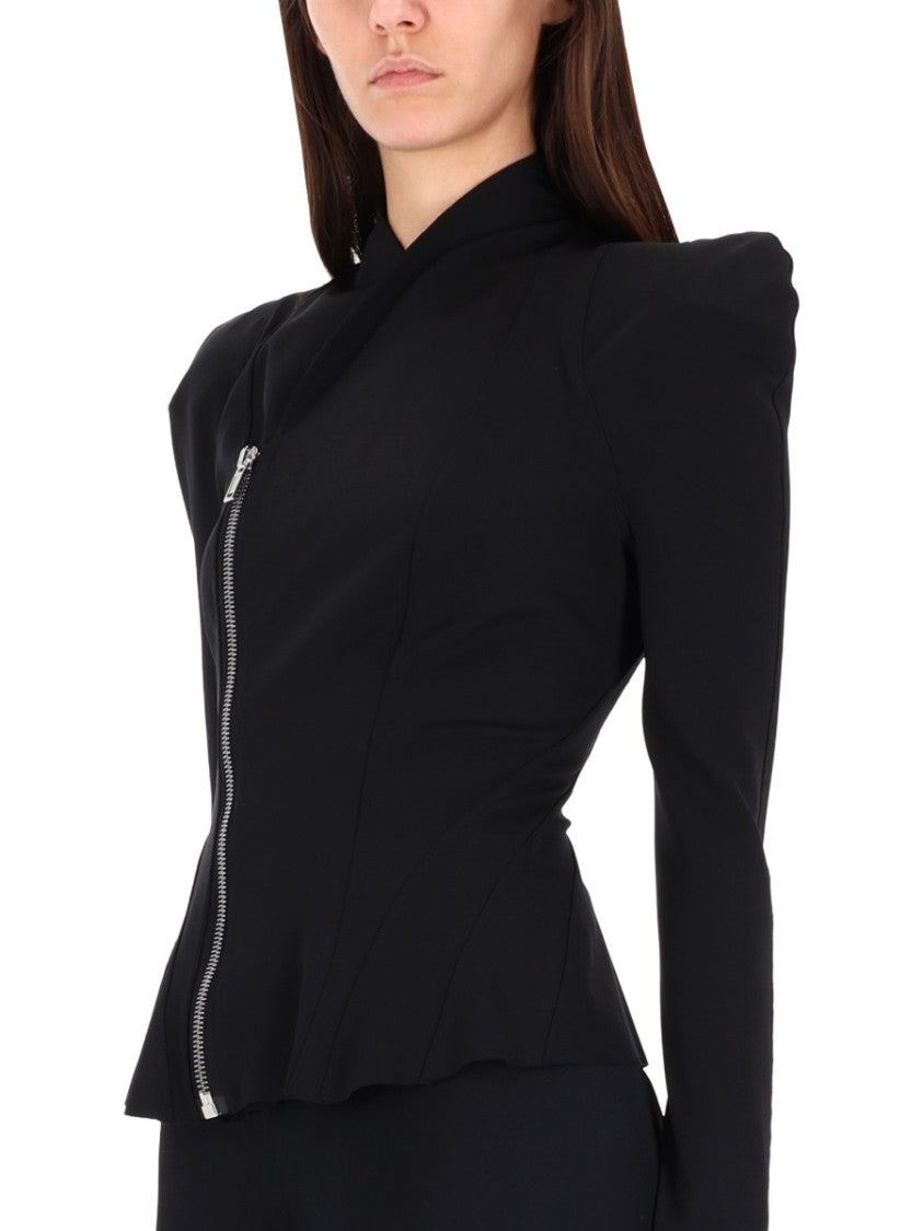 Rick Owens X Lilies Structured Black Jacket