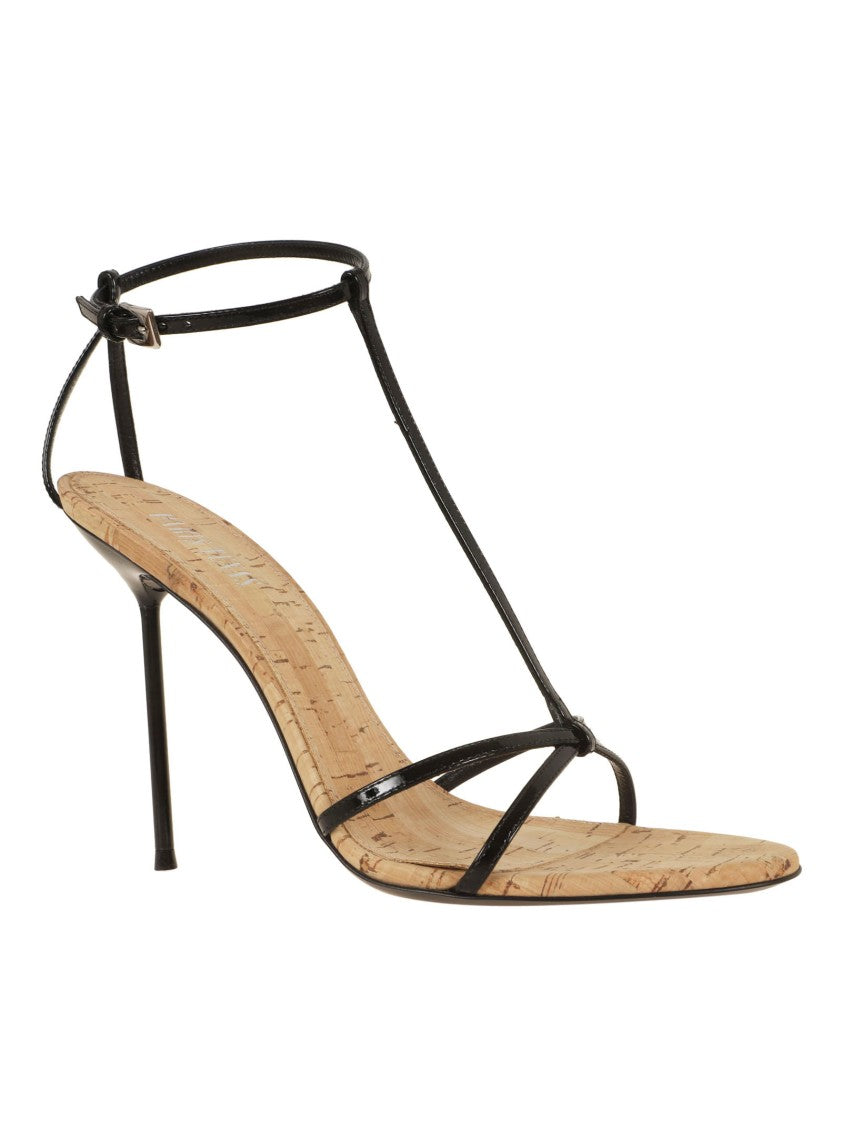 Paris Texas Lidia T-Strap Sandal With High Stiletto Heel