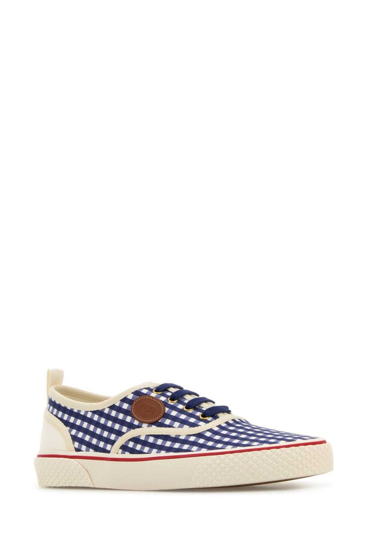 Valentino Garavani Printed Canvas Nojoke Sneakers