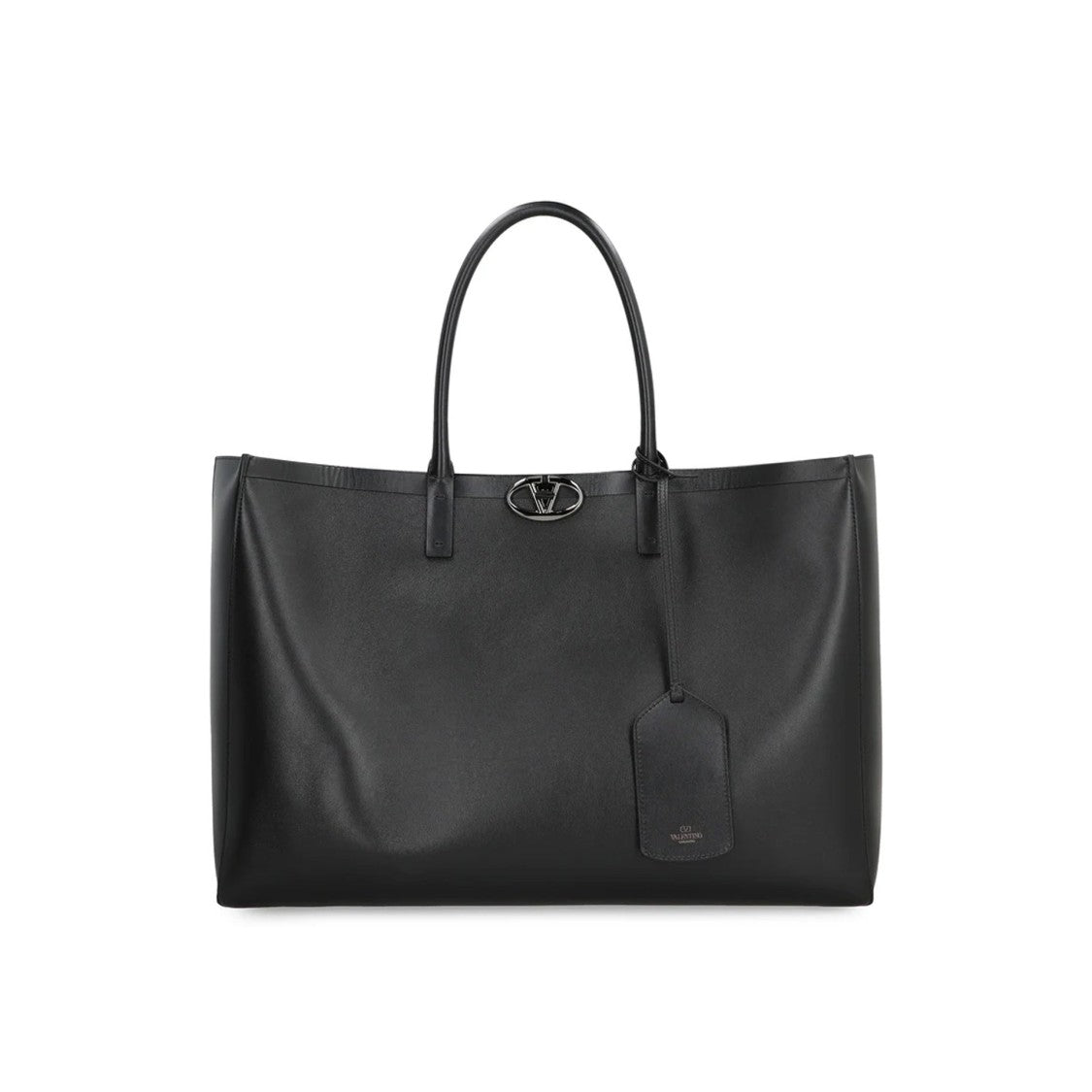 Valentino Garavani Vlogo Locker Tote Bag With Suede Lining