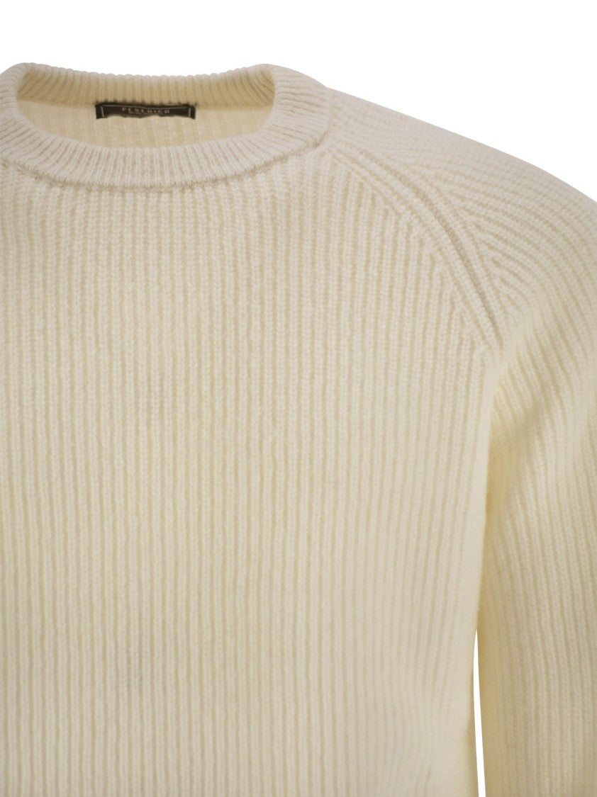 Peserico Reglan Sleeve Crew-Neck Sweater