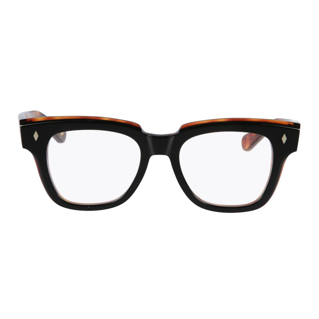 Kador Gold Rombo Tortoiseshell Square Sunglasses