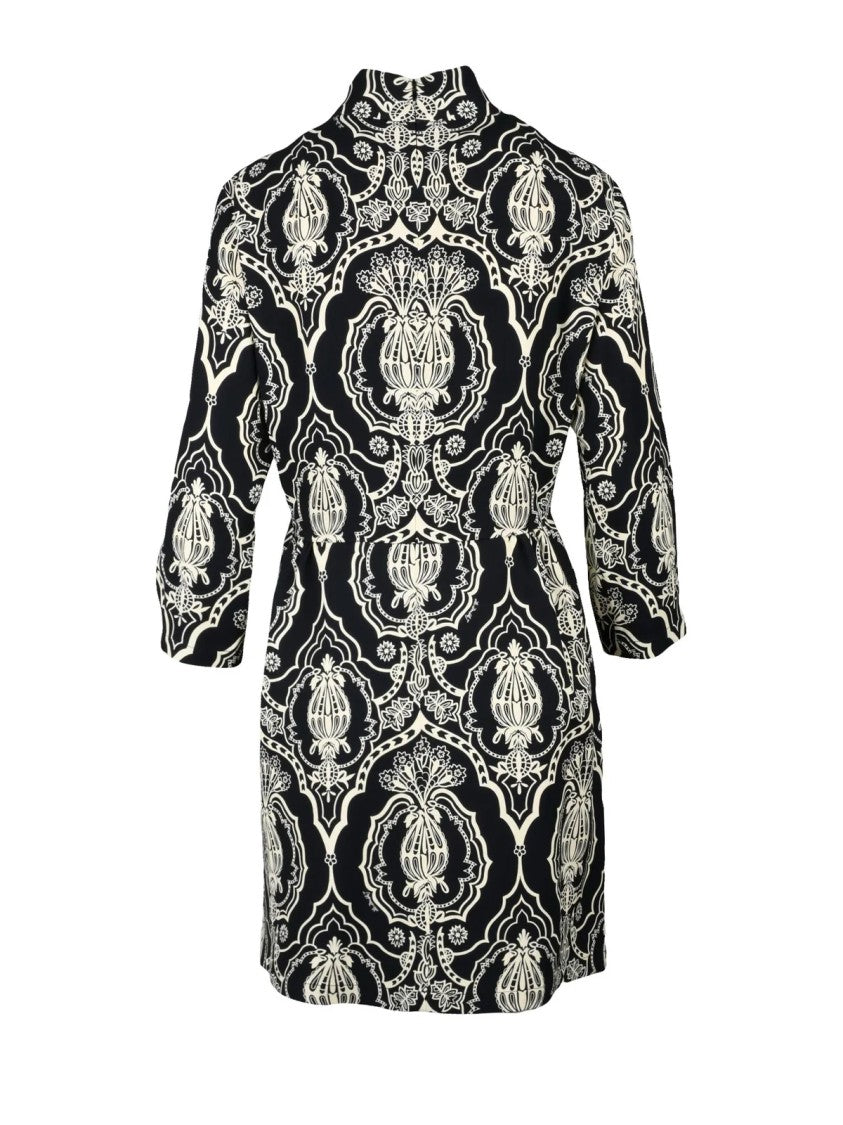 La Double J Black 'La' Viscose Dress