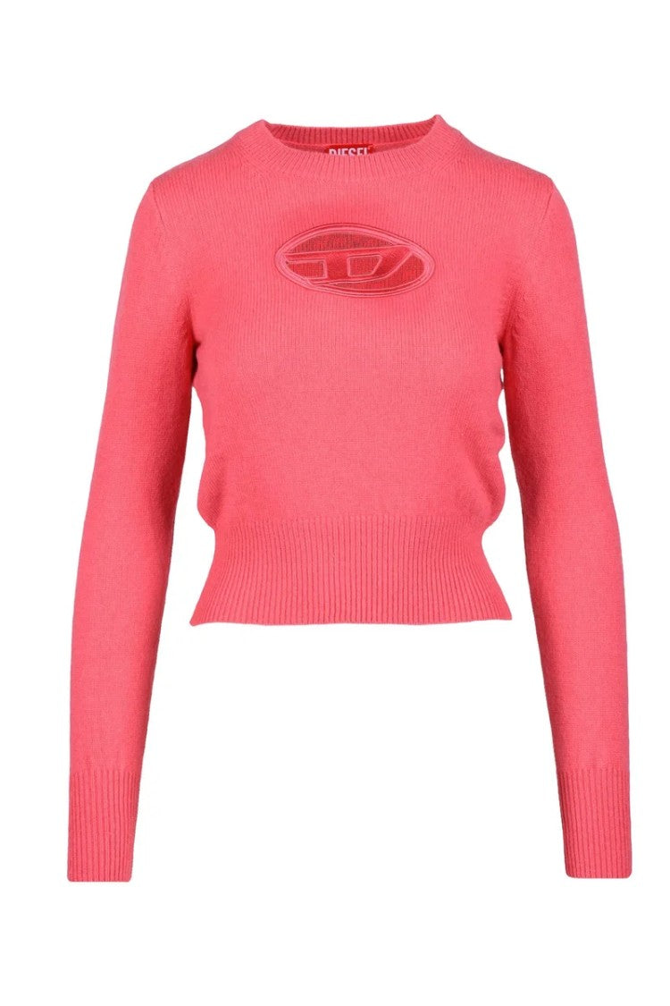 Diesel Wool And Cashmere Sweater - Pink