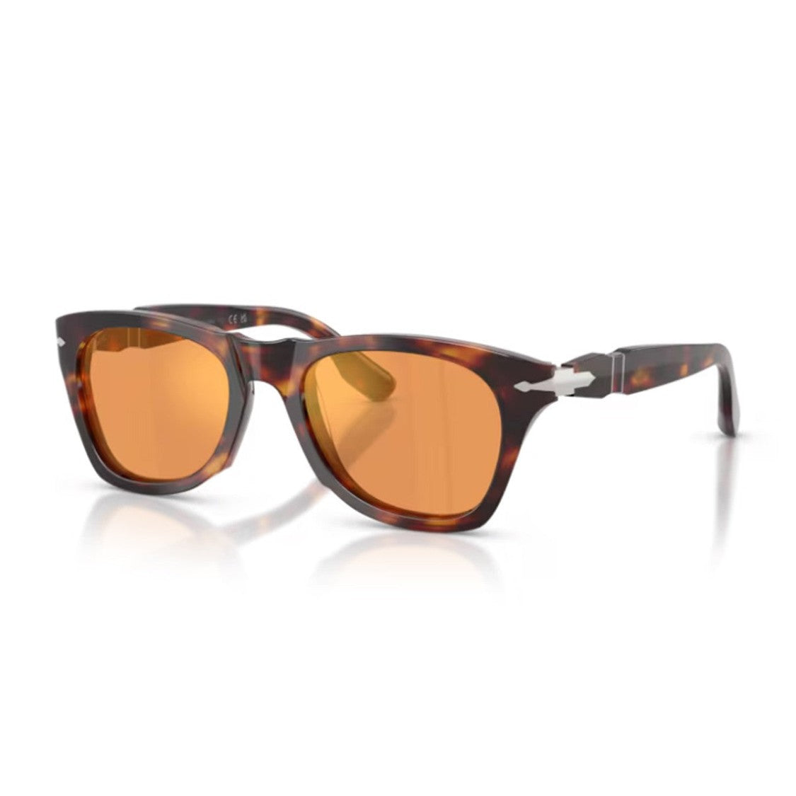 Persol Havana Po8001s Acetate Phantos Sunglasses