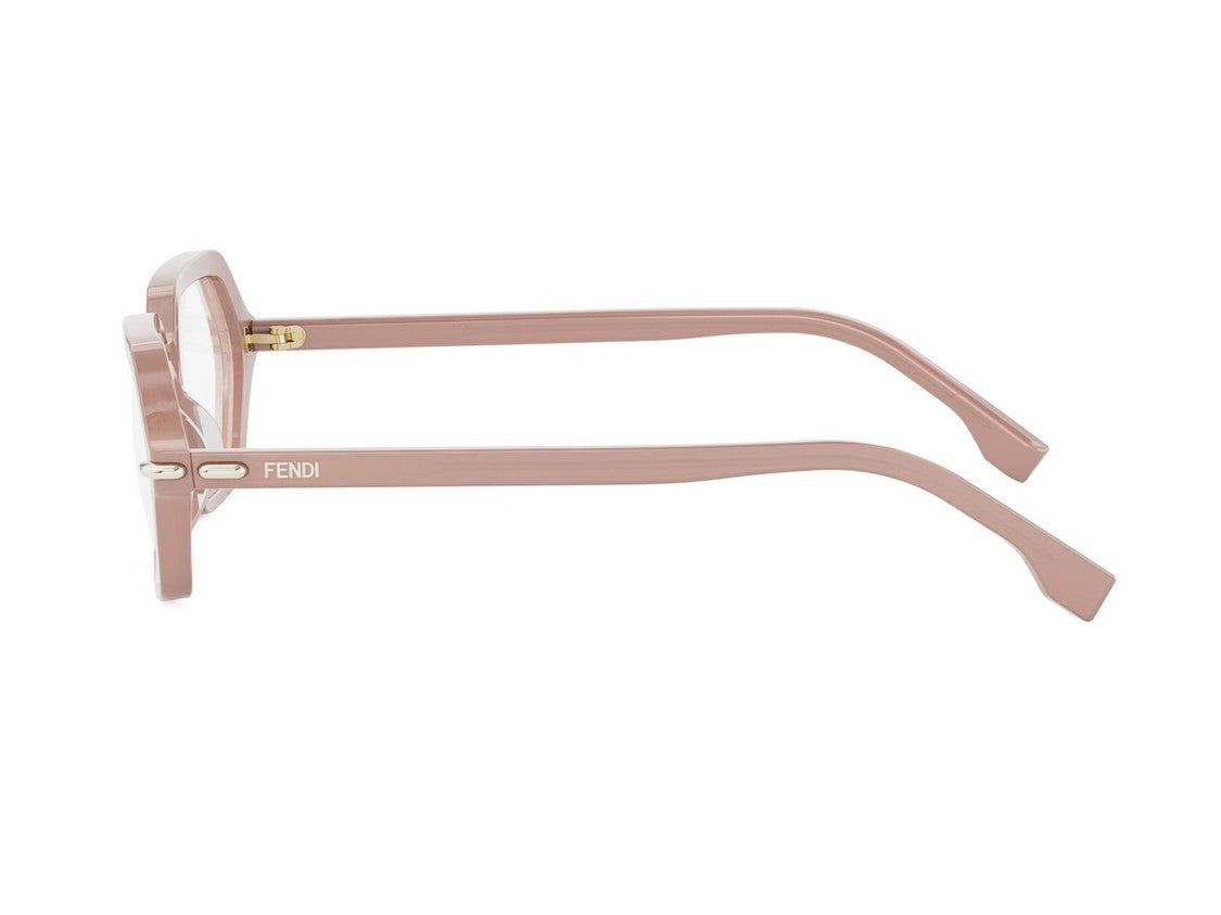 Fendi Fe50125i Hexagonal Acetate Sunglasses