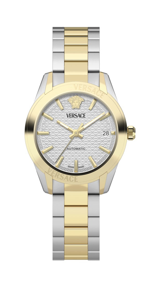 Versace Automatic Classic Wristwatch With Greca Design By Versace